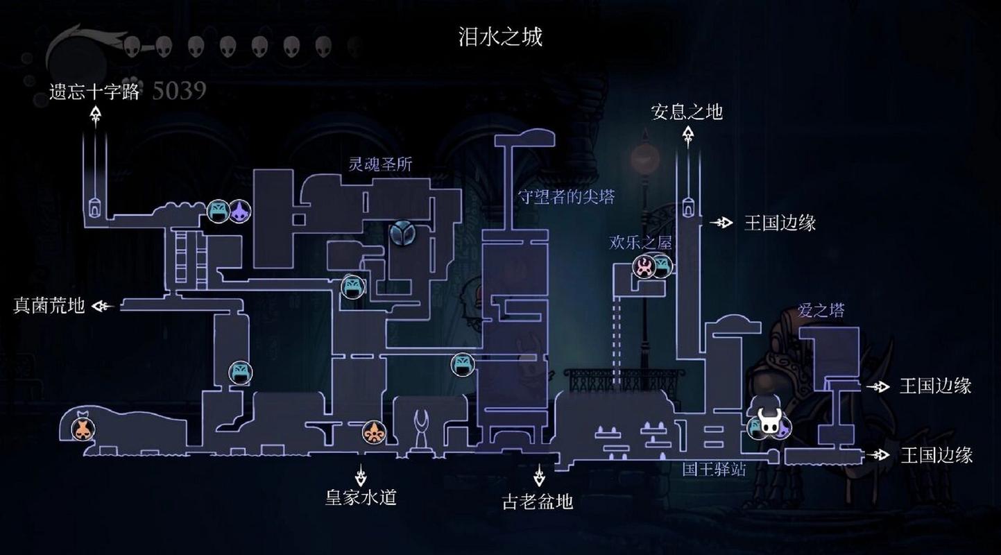 空洞骑士深巢地图售卖虫位置攻略:卖地图虫子的详细定位概览