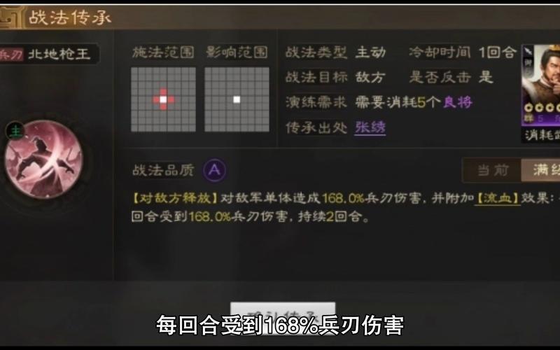 国志战棋版北地枪王攻略：玩转北地枪王角色，深度解析游戏玩法介绍