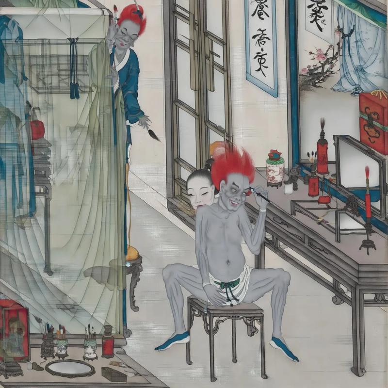 《江南百景图：探寻画皮鬼之谜——画皮鬼的确切位置揭秘》