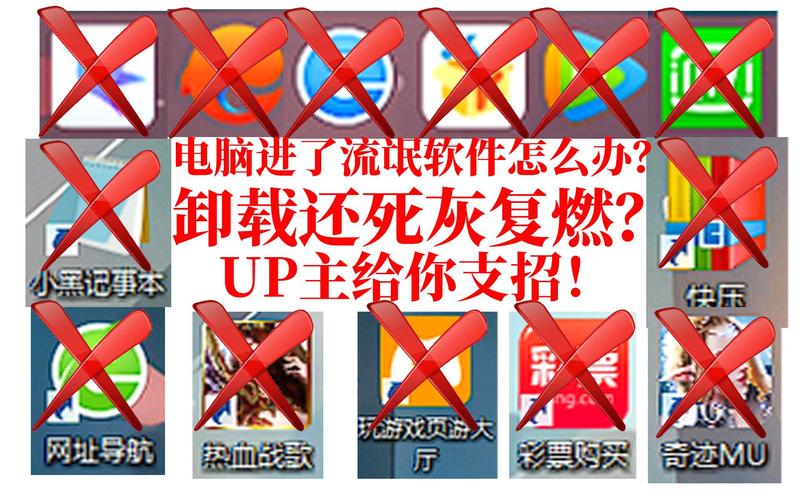 流氓软件大全:包含 100 款恶意软件,严重危害电脑安全