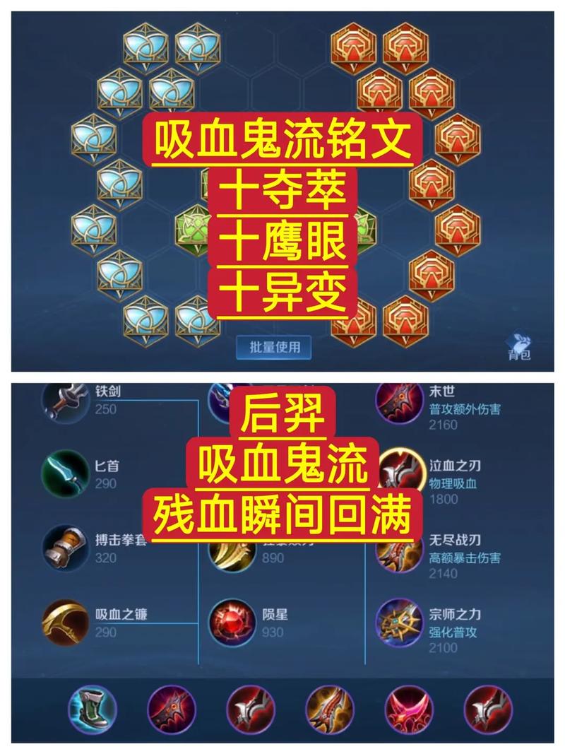 王者荣耀:后羿无敌输出装备搭配,暴力出装推荐指南
