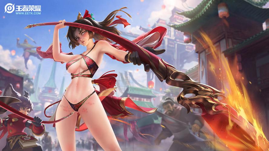 王者女英雄去掉所有服装无爱心,你值得拥有