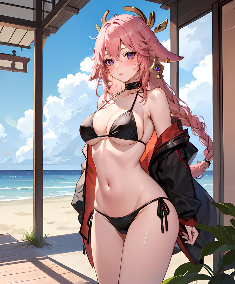 八重神子开襟大欧派乳液,滋润肌肤,带来舒适体验